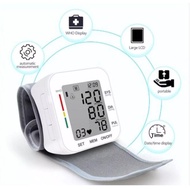 Medical Wrist Blood Pressure Monitor Digital BP Heart Rate Monitor Sphygmomanometer