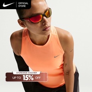 Nike Dri-FIT Women's Swift Running Tank Top - Orange Pulse [HQ0621-852]