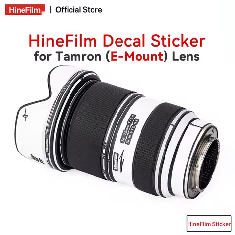 Hinefilm Skin for Tamron 28-75 28-200 Lens Sticker Protective Decal Skin 35-150 70-180 Lens Protecto