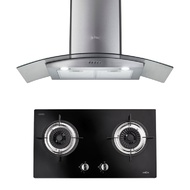 ชุดเตาฝัง พร้อมเครื่องดูดควัน MEX รุ่น V712M+KV7269X90