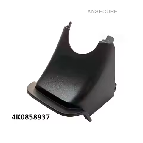 Black Interior Rear View Mirror Cover Trim For Audi A6 C8 A7 Q8 2019-2024 4K0858937 4K0 858 937