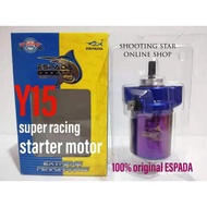Y15ZR Y15 SUPER STARTER MOTOR / Y15 Espada starter motor RACING BLOCK 57MM