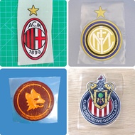 Inter Milan Football Team Badge AC Milan Football Team Patch AS Roma Football Team Badge