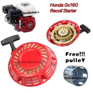 Pull Starter Start Recoil Assembly Pulley Fit Original Honda Gx160 5.5hp Gx200 6.5hp 7.0hp Engine