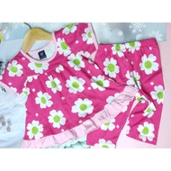LOCK LIVE Playset Doll Girl 1-8 year Baby & Kids Cotton TShirt Pants/Baju Set Jalan Budak Perempuan 