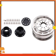 Front Wheel Hub Kit RC Car Accessories for 1/14  Tractor Upgrade