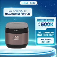 Tefal Delirice Plus 1.8 liter RK electronic rice cooker776968 - Capacity 750W - 14 cooking programs