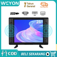 WEYON TV Digital 24 inch 25 inch TV LED/LCD FHD Ready Televisi Murah