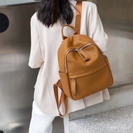 Premium Leather Backpack Layer Commuter Head Hundred Women Genuine Leather Backpack Large togo Backp