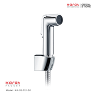 Karat Faucet ชุดสายฉีดชำระ (สายสแตนเลสยาว 120 ซม.) สีโครเมี่ยม รุ่น KA-05-321-50