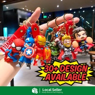 Marvel Keychain Avengers Keychain Spiderman Ironman Hulk Superman Thor Captain America Keychain