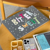 Shesell macbook(Glitter) BITTER SWEET M4 A3240 Air13 Pro13/16 Case For macbook Clear A2338