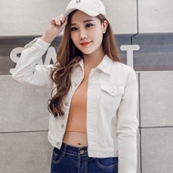 Áo khoác KAKI nữ basic AK003 mẫu Jacket dáng ôm ngắn cổ bẻ dài tay màu trơn phối đa phong cách