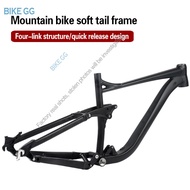 HIMALO mountain bike shock absorber frame, downhill soft tail frame 27.5 inch 29 inch soft tail mountain shock absorber frame quick release
