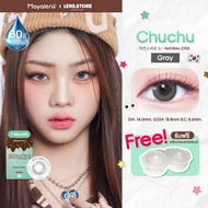 Mayalens รุ่น Chuchu คอนแทคเลนส์ รายเดือน น้องใหม่มาเเรง งานละมุน งานเนียน ลายฮิตจากเกาหลี วัสดุ Sil