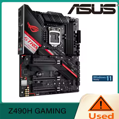 ASUS ROG Strix Z490-H Gaming Z490 LGA 1200 (Intel® 10th Gen) ATX Gaming Motherboard
