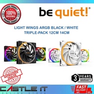 BE QUIET Light Wings ARGB Black / White Triple-Pack 12cm 14cm 120MM 140MM PWM Fan BL073 075 101 103