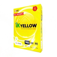 A4 Paper IK 80gsm white / IK Paper / IK Yellow / IK 80gsm / A4 Paper 80gsm