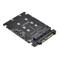SATA M.2 SSD to SAS & NVMe M.2 NGFF SSD to U.2 SFF-8639 変換 アダプター 2 in 1 Combo Adapter