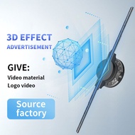 Fun~ 3D Hologram Fan Remote Control 50cm LED 2000x276 Resolution Support APP Built In 8G Small Memor