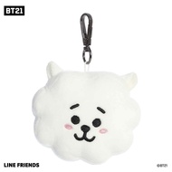 BT21 RJ Plush Keyring | BTS Official Merchandise, K-pop Collectible, LINE FRIENDS RJ Bag & Backpack 
