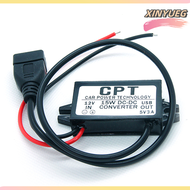 XINYUEG Mô-đun chuyển đổi DC-DC Bộ đổi nguồn đầu ra USB 12V sang 5V 3A 15W