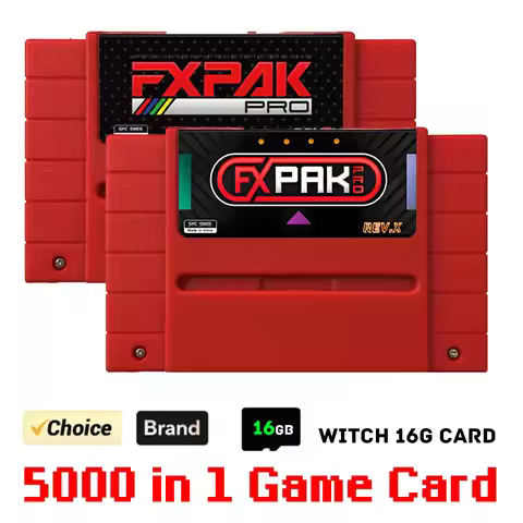 SD2 FXPAK Pro Game Card Rev.Z 3000 in 1 SNES Game Cartridge for SFC SNES JP/EU/US 16 bit Video Game 