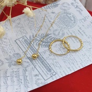 Buy1Take1 Earrings | lightweight 18k gold