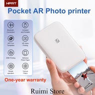 HPRT MT53 Mini Photo Printer Wireless Bluetooth, Inkless Thermal Printing Pocket-Sized Instant Camer