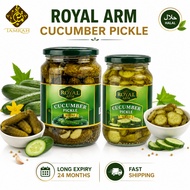 Cucumber Pickle / Royal Arm Cucumber Pickle / 680gm Net Weight / Whole Cucumber Pickle / Sliced Cucu