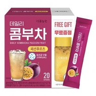DANONGWON - 每日康普茶 PASSION FRUIT(百香果) (一盒5g*20入，附贈380ml水樽)
