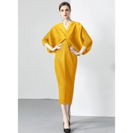 Rugged Slim Fit Bat Sleeve Dress -2023-09-21