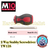 M10 2 Way Stubby Mini Screwdriver