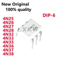 5/PCS New 4N25 4N26 4N27 4N28 4N32 4N33 4N35 4N36 4N37 4N38 DIP6 Optocoupler chip In Stock Switch