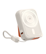 Commy Powerbank พาวเวอร์แบงค์มีปลั๊กในตัว 10000 mAh รองรับการชาร์จไร้สาย และมีสายในตัว รองรับWireles