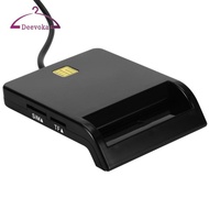 [deevoka] USB 2.0 EMV  ID Bank CAC Smart Chip Card Reader Writer Cloner Connector