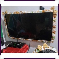 TV.B/Dust~kt{CoverPFashionable-eTV-GLace-Iwith-SC[Ribbon,Qn[(fits to 32/43 inches TV)