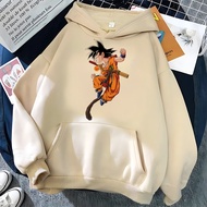 Goku Women Hooded hoodies women japanese Winter  harajuku sweater sweatshirts women anime sweatshirts