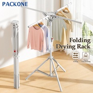 PACKONE Foldable Clothes Drying Rack No Assembly Lightweight & Space-Saving