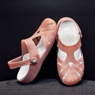 2020 Summer New Sandals Women Non-slip Jelly Sandals Breathable Outdoor Beach Slippers Shoes V808