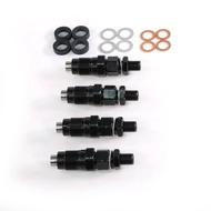 4pcs Diesel Fuel Injector For Mazda Bravo WL WLT Ford Courier 2.5L WL-T 105078-0111