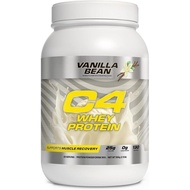 Cellucor C4 Whey Protein Powder, Vanilla Bean - 25g Protein, 0g Added Sugar, 130 Calories Per Servin