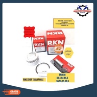 Piston Piston kit RKN JAPAN Bore Up 130cc Jupiter Z - Vega R XB Pin 13 53.5 54 55.25 55.5 56 mm Pen 