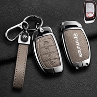 Hyundai Car Key Cover Case Shell for Sonata Elantra Tucson ix25 Creta ix35 ALLOY Case Cover  car Acc