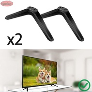 XUESHAN TV Desktop Stand, 32-55 Inch Table Top TV Base, Adjustable with Screw Sets TV Pedestal Feet 