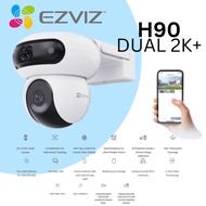 HIKVISION EZVIZ CCTV (Top Global Brand) H90 Smart Wireless WiFi Camera 2K+ Dual-Lens PT 4MP+4MP