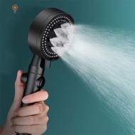 Full Black Shower Head 5 Modes