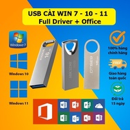 USB 32Gb cứu hộ GHOST win 7 8 10 11 - máy tính để bàn và laptop
