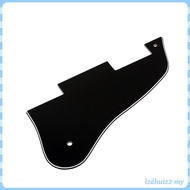 [LzdhuizbcMY] PVC 3-ply Pickguard Scratch Plate for   ES335 Guitar Replacement Part Black