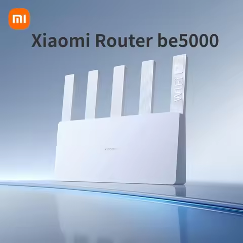 Xiaomi Router Be5000 2.5G Wifi 7 Router Mesh Group 2.4GHz 5GHz MLO Dual Band Works with Xiaomi mijia